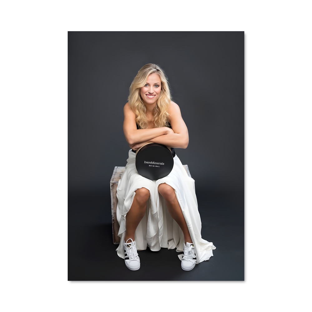 Poster Angelique kerber coiffée